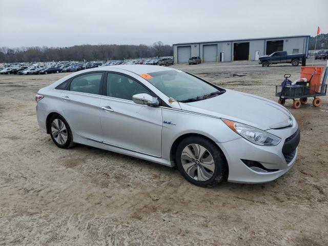 KMHEC4A4XDA095233 - 2013 HYUNDAI SONATA HYB SILVER photo 4