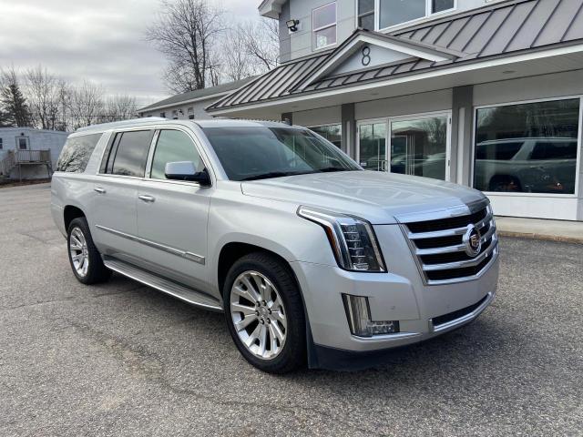 1GYS4HKJ2FR277586 - 2015 CADILLAC ESCALADE E SILVER photo 3