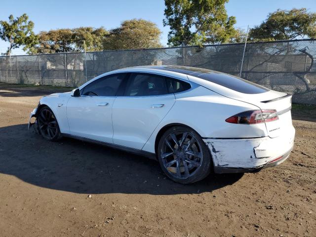 5YJSA1CPXDFP04069 - 2013 TESLA MODEL S თეთრი ფოტო 2