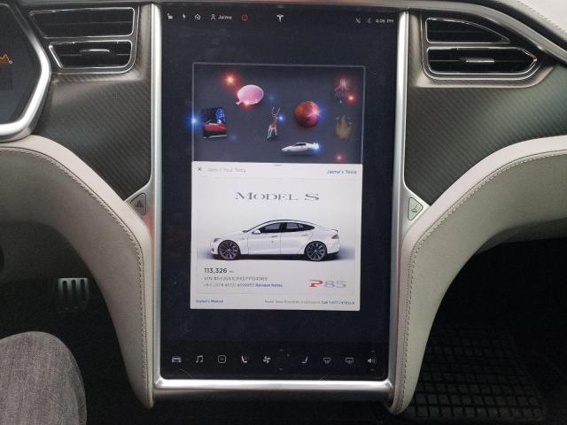 5YJSA1CPXDFP04069 - 2013 TESLA MODEL S თეთრი ფოტო 9