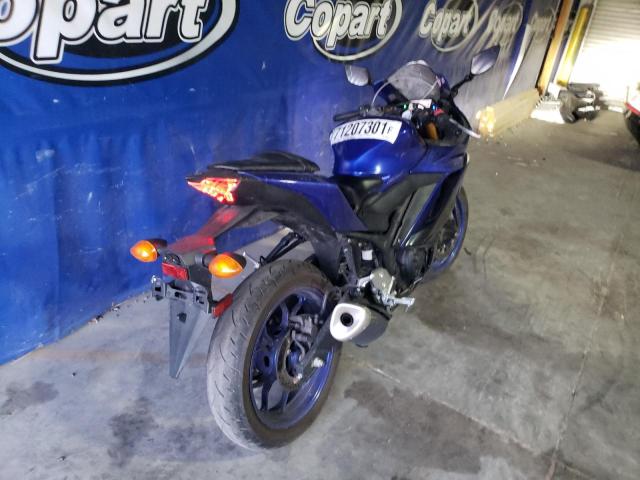 MH3RH17Y9KK002629 - 2019 YAMAHA YZFR3 BLUE photo 4