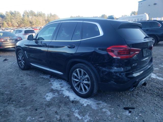 5UXTR9C51KLE15815 - 2019 BMW X3 XDRIVE3 BLACK photo 2