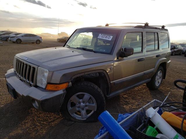 1J8HG48N66C196628 - 2006 JEEP COMMANDER თაფლისფერი ფოტო 1