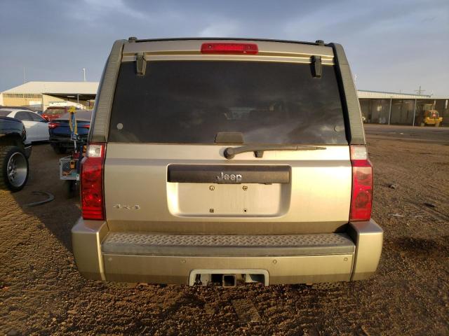 1J8HG48N66C196628 - 2006 JEEP COMMANDER თაფლისფერი ფოტო 6