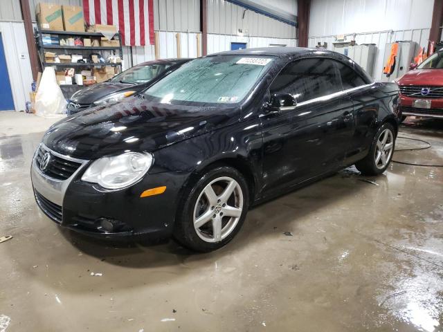 WVWDA71F57V045684 - 2007 VOLKSWAGEN EOS 2.0T S BLACK photo 1