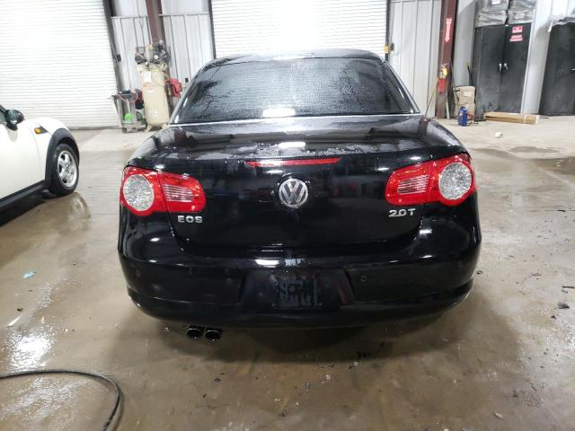 WVWDA71F57V045684 - 2007 VOLKSWAGEN EOS 2.0T S BLACK photo 6