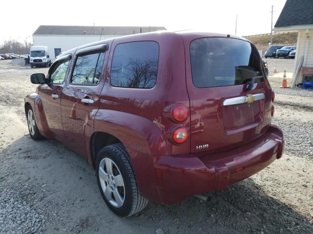 3GNDA13D26S636608 - 2006 CHEVROLET HHR LS MAROON photo 2