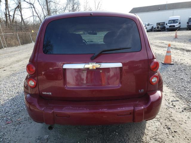 3GNDA13D26S636608 - 2006 CHEVROLET HHR LS MAROON photo 6