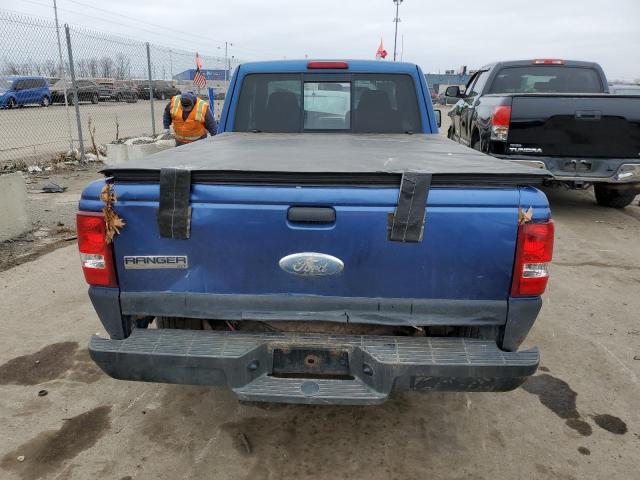 1FTYR44U37PA61888 - 2007 FORD RANGER BLUE photo 6