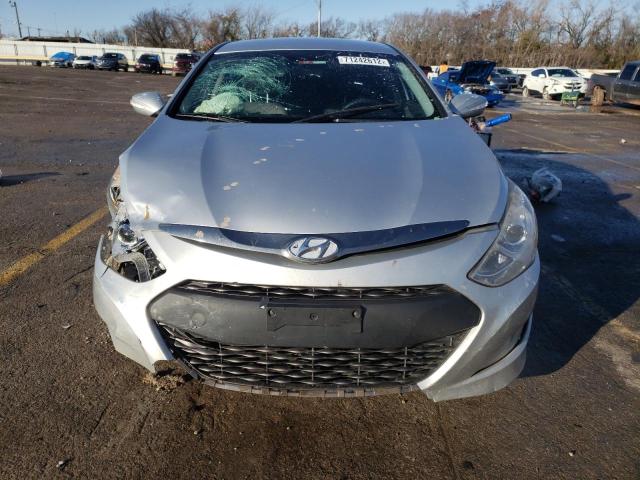 KMHEC4A45DA066190 - 2013 HYUNDAI SONATA HYB SILVER photo 5