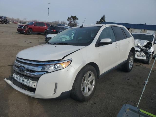 2FMDK3JC6DBC96003 - 2013 FORD EDGE SEL WHITE photo 1