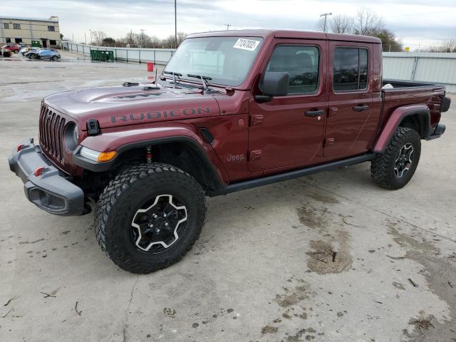 1C6JJTBG8NL101734 - 2022 JEEP GLADIATOR MAROON photo 1