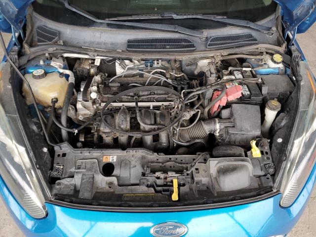 3FADP4BJ3EM123568 - 2014 FORD FIESTA SE BLUE photo 11