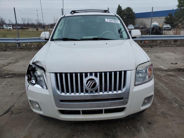 4M2CN8HG0AKJ00470 - 2010 MERCURY MARINER PR WHITE photo 5