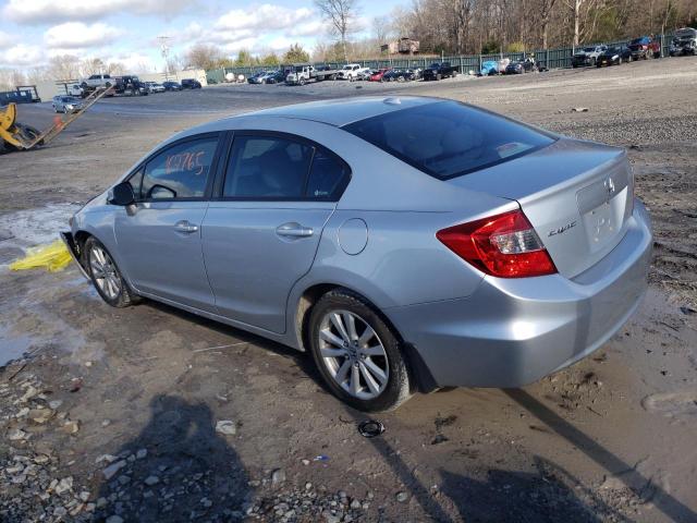2HGFB2F96CH557728 - 2012 HONDA CIVIC EXL Gümüş foto 2