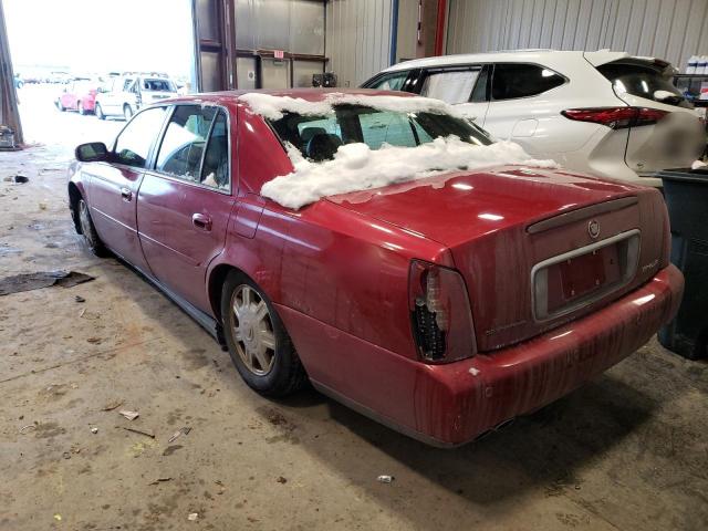 1G6KD54Y93U174921 - 2003 CADILLAC DEVILLE MAROON photo 3