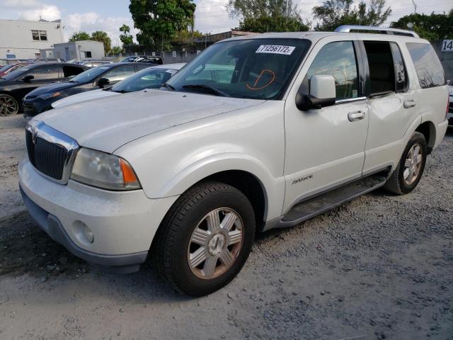 5LMEU68H54ZJ12018 - 2004 LINCOLN AVIATOR 白色 照片 1