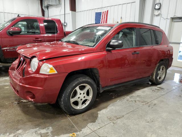 1J8FT47W77D339546 - 2007 JEEP COMPASS RED photo 1