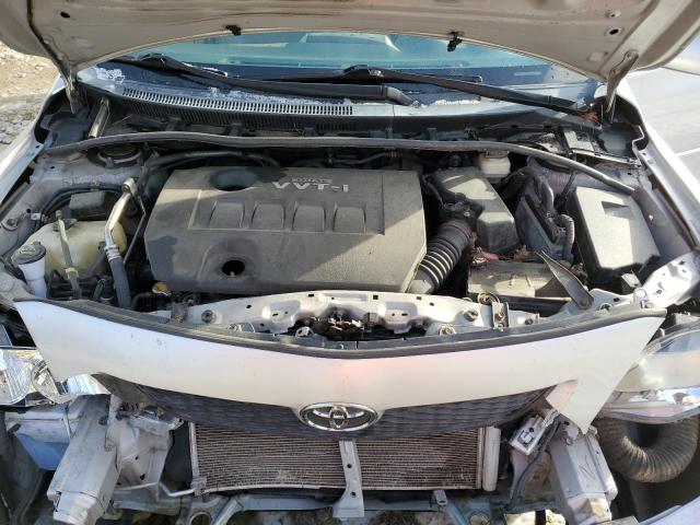 1NXBU4EE9AZ378090 - 2010 TOYOTA COROLLA BA 银色 照片 11