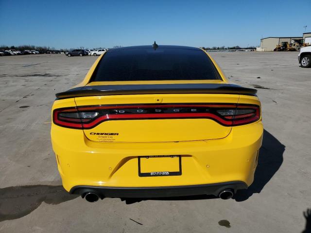 2C3CDXGJ3HH644631 - 2017 DODGE CHARGER R/ YELLOW photo 6