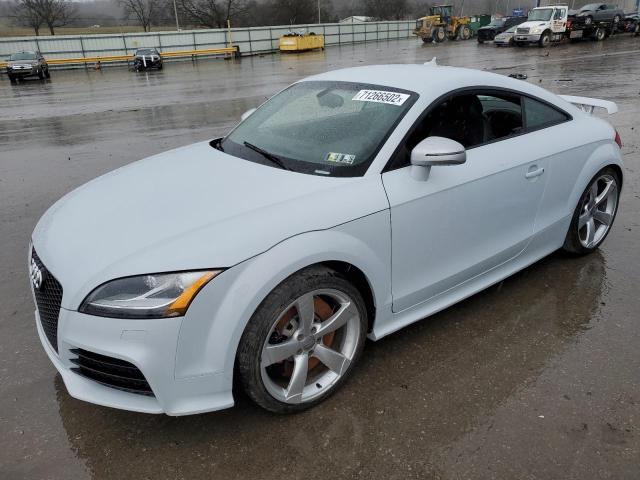 TRUB3AFK7D1900611 - 2013 AUDI TT RS PRES WHITE photo 1