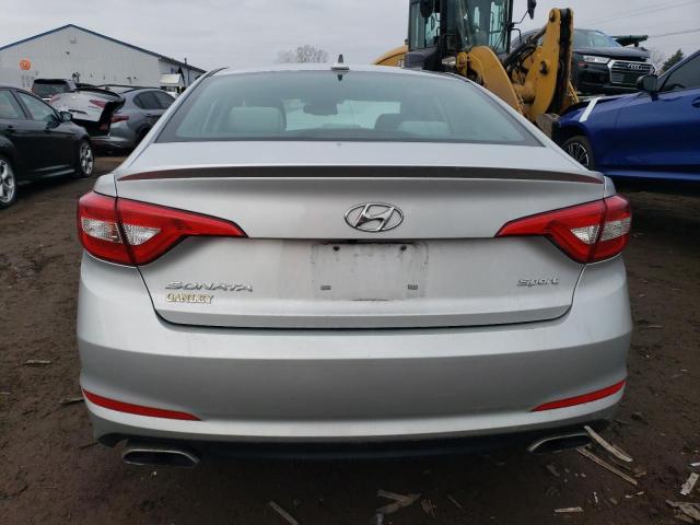 5NPE34AF0FH051677 - 2015 HYUNDAI SONATA SPO SILVER photo 6