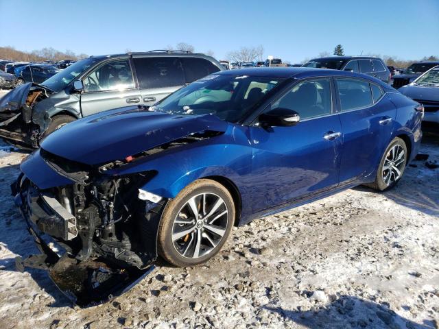 1N4AA6CV0MC504098 - 2021 NISSAN MAXIMA SV BLUE photo 1