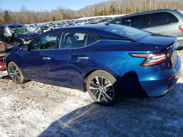 1N4AA6CV0MC504098 - 2021 NISSAN MAXIMA SV BLUE photo 2