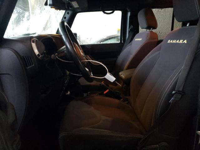 1C4BJWEG9DL684453 - 2013 JEEP WRANGLER U BLACK photo 7