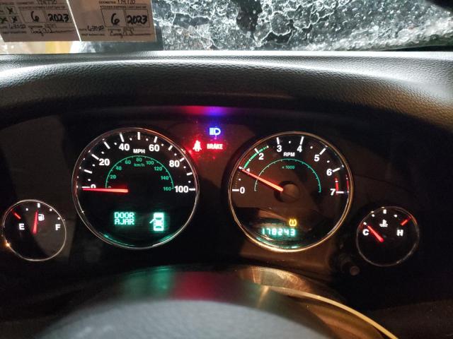 1C4BJWEG9DL684453 - 2013 JEEP WRANGLER U BLACK photo 9