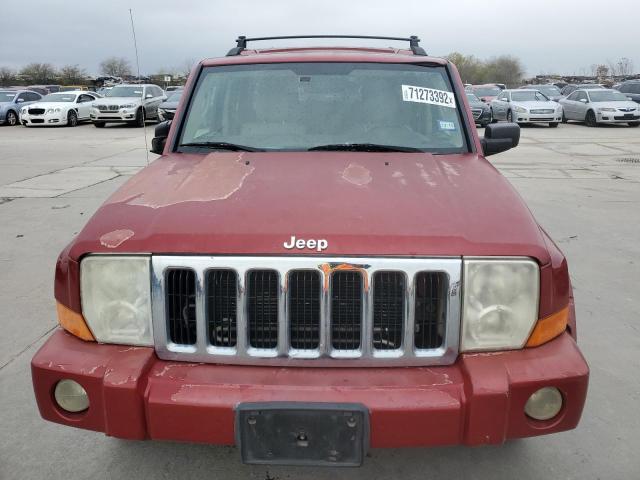 1J8HH58N06C140252 - 2006 JEEP COMMANDER 勃艮第红 照片 5