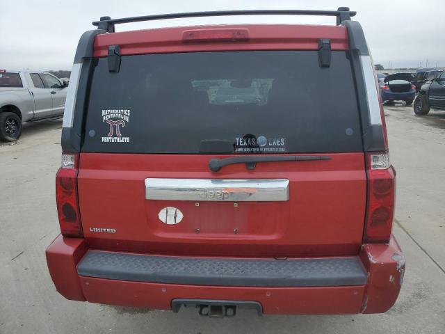 1J8HH58N06C140252 - 2006 JEEP COMMANDER 勃艮第红 照片 6