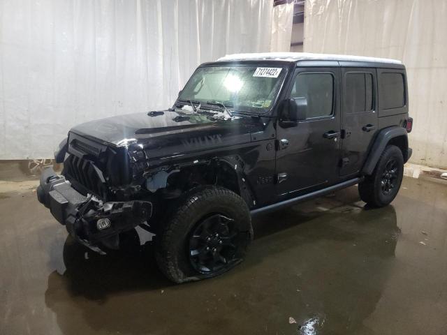 1C4HJXDG8MW748174 - 2021 JEEP WRANGLER U Schwarz Foto 1
