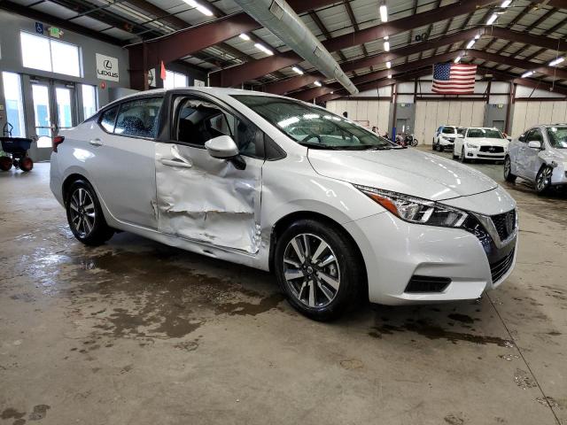 3N1CN8EV8ML913103 - 2021 NISSAN VERSA SV GRAY photo 4