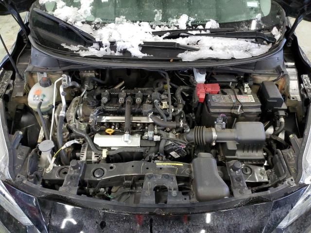 3N1CN8EV5ML893358 - 2021 NISSAN VERSA SV BLACK photo 11