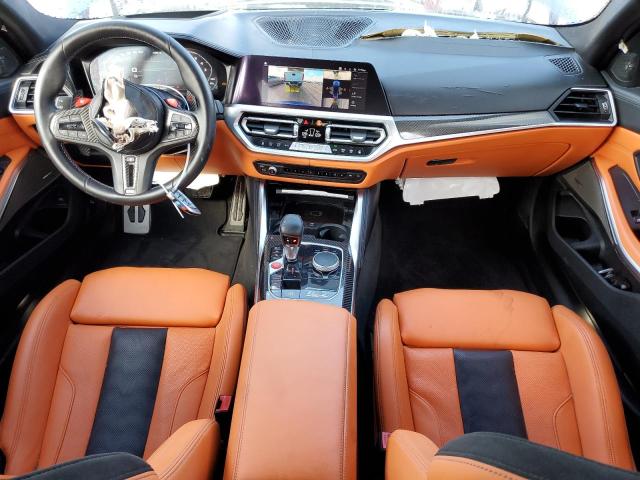 WBS33AY08NFL85884 - 2022 BMW M3 COMPETI BLUE photo 8