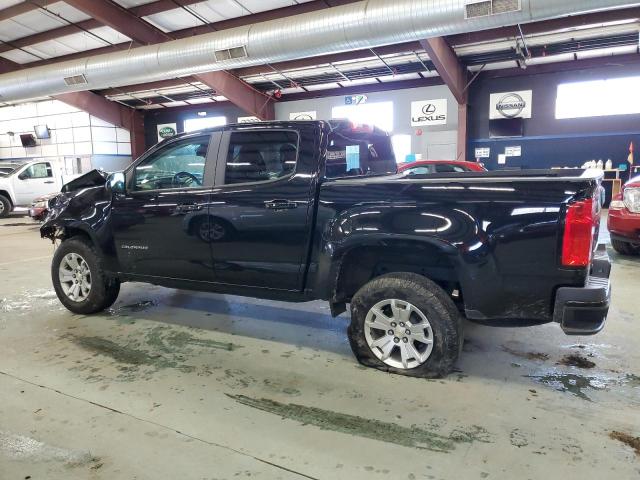 1GCGSCEN6M1130086 - 2021 CHEVROLET COLORADO L BLACK photo 2