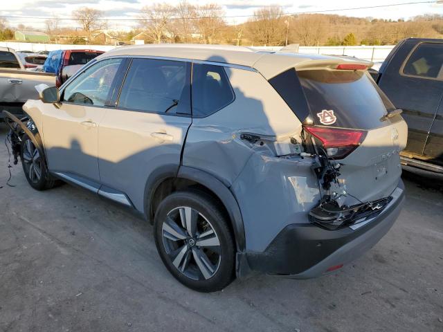 5N1AT3CA4MC705112 - 2021 NISSAN ROGUE SL GRAY photo 2