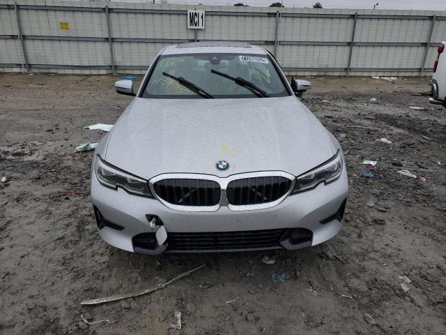 WBA5R1C06LFH39985 - 2020 BMW 330I SILVER photo 5