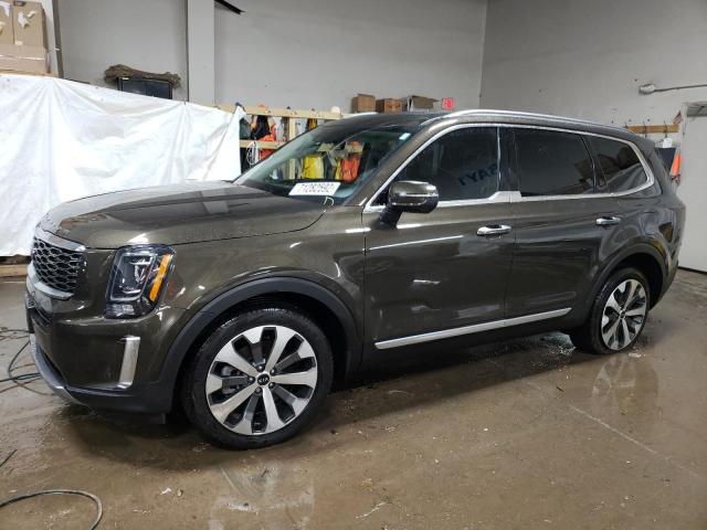 5XYP6DHC4MG167125 - 2021 KIA TELLURIDE BROWN photo 1