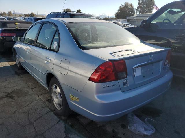 JHMES96633S015521 - 2003 HONDA CIVIC HYBR SILVER photo 2