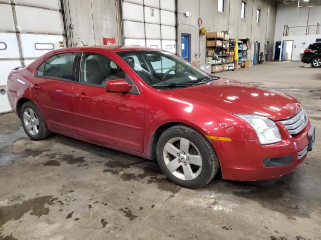 3FAHP07Z49R105484 - 2009 FORD FUSION RED photo 4