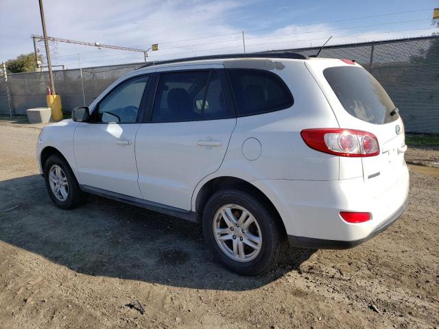 5NMSG3AB6AH336579 - 2010 HYUNDAI SANTA FE G WHITE photo 2