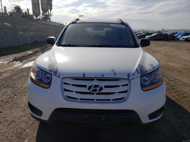 5NMSG3AB6AH336579 - 2010 HYUNDAI SANTA FE G WHITE photo 5