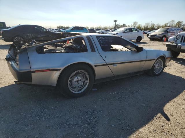 SCEDT26T8BD006295 - 1981 DELOREAN DMC-12 SILVER photo 3