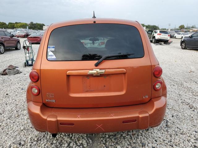 3GNDA13D68S541228 - 2008 CHEVROLET HHR LS ORANGE photo 6