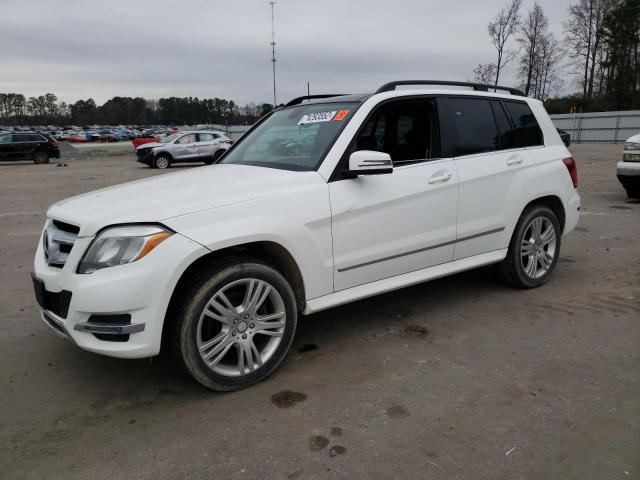 WDCGG0EB1FG404553 - 2015 MERCEDES-BENZ GLK 250 BL WHITE photo 1