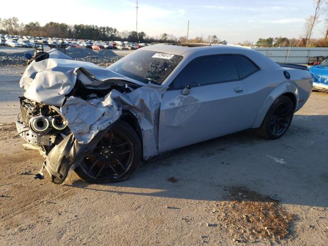 2C3CDZFJ4MH564178 - 2021 DODGE CHALLENGER GRAY photo 1