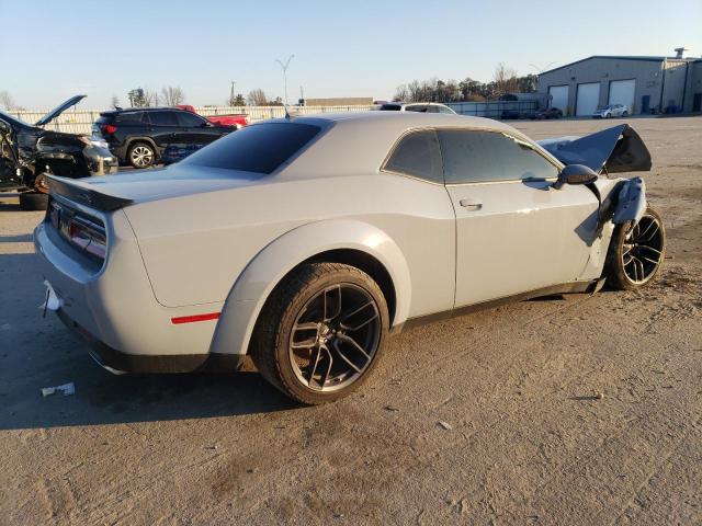 2C3CDZFJ4MH564178 - 2021 DODGE CHALLENGER GRAY photo 3