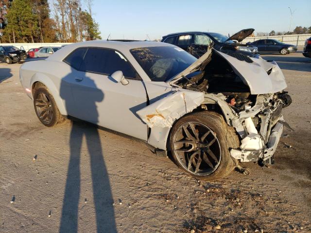 2C3CDZFJ4MH564178 - 2021 DODGE CHALLENGER GRAY photo 4